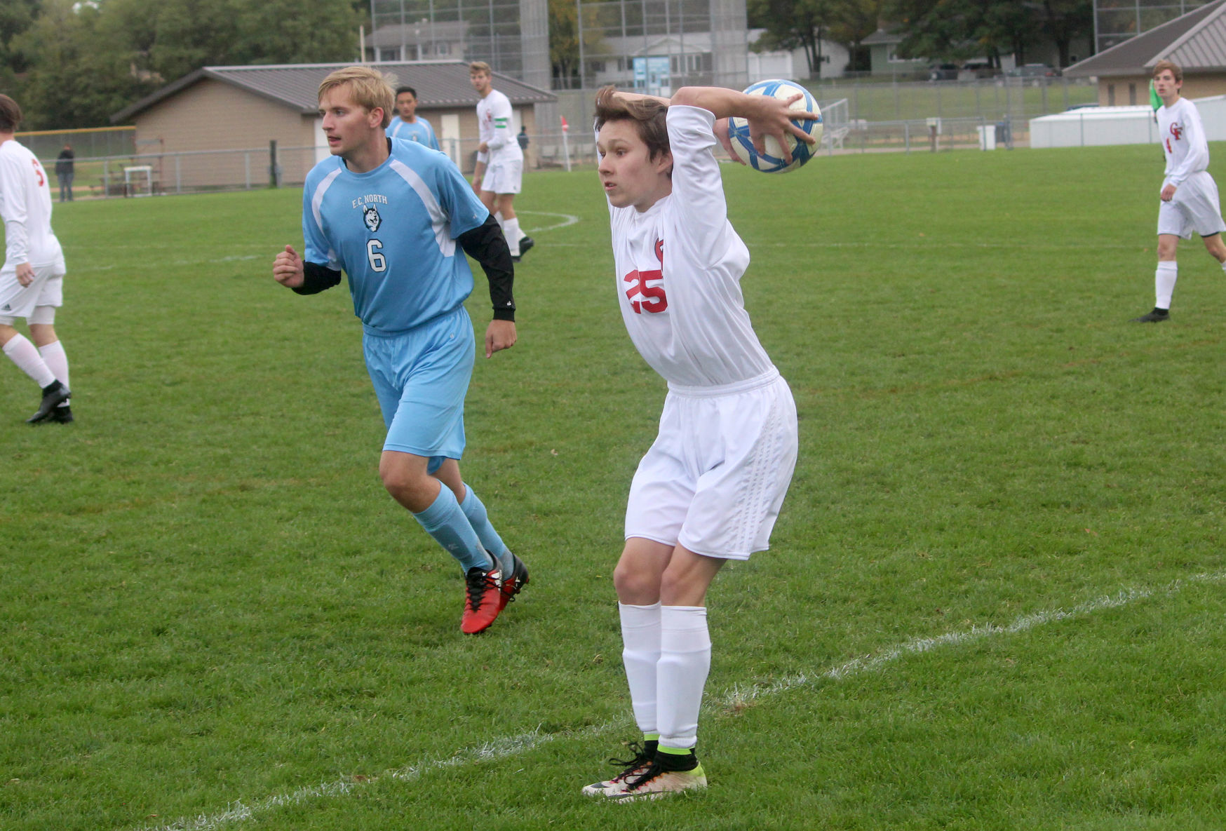 Chi-Hi boys soccer at Eau Claire North boys soccer 10-4-18